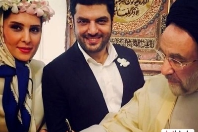 حضور بازیگران و هنرمندان ایرانی در جشن عروسی سام درخشانی/ سنگ تمام نفس بازغی در قامت ساقدوش و پژمان بازغی، علی اوجی، همایون شجریان، کامبیز دیرباز، پوریا پورسرخ، سهراب پاکزاد و...