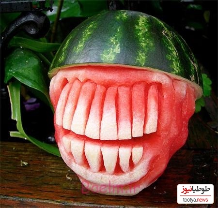 تزئین هندوانه