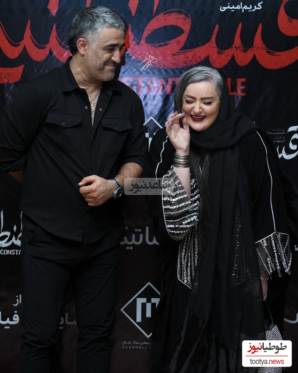 نعیمه نظامدوست، پژمان جمشیدی و بیژن بنفشهخواه در استانبول + سلفیهای جذاب خانوم بازیگر