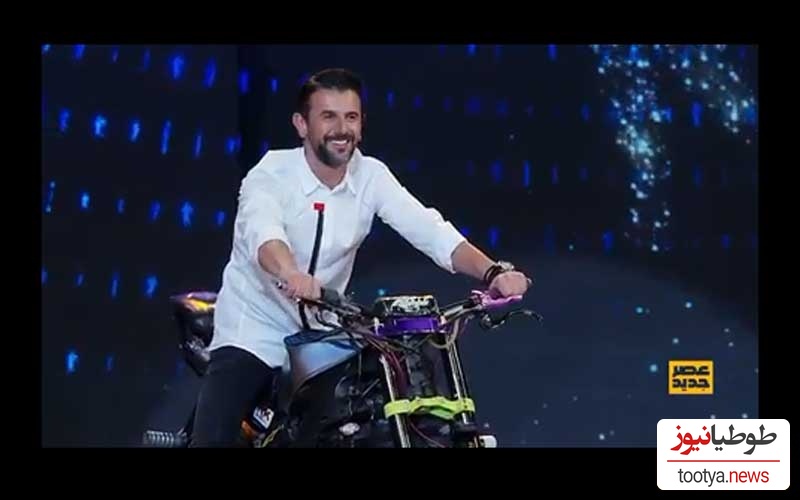 (ویدیو) یادی کنیم از دوچرخه سواری جالب امین حیایی در عصر جدید/ فقط اونجا که میگه آخ دردم گرفت/ بشیر حسینی هم که کلا افتاد/ این وسط احسان علیخانی حسابی خندید