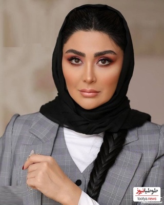 تیپ دلبرانه مریم معصومی با پیراهن مردونه سفید😍😎