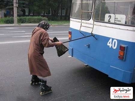 بامزه ترین سوژه های طنز مردم در اتوبوس+عکس / آخه چراااا🤣🤣