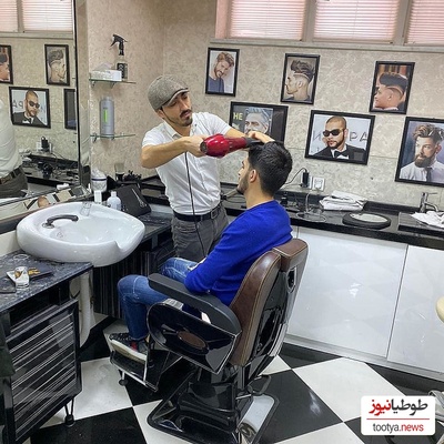 (عکس) نیت خیرخواهانه و تحسین برانگیز یک آرایشگاه؛ دم شما گرم که اینجوری هوای مردم رو دارید!