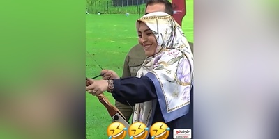 تیراندازی المیرا شریفی مقدم و همکارهایی که مجال بهش نمیدن😂