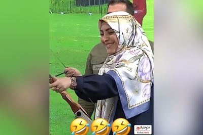 تیراندازی المیرا شریفی مقدم و همکارهایی که مجال بهش نمیدن😂