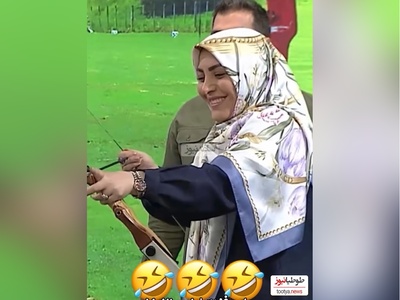 تیراندازی المیرا شریفی مقدم و همکارهایی که مجال بهش نمیدن😂