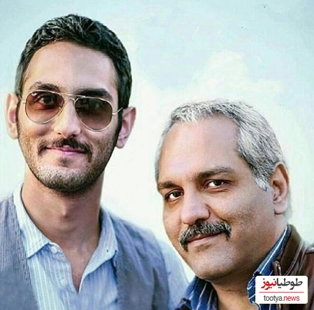 مهران مدیری و پسرش