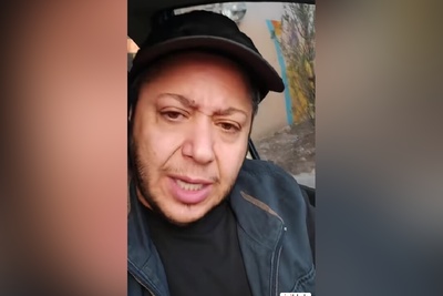 مازیار لرستانی: امشب تولدم بود در میانه.. جنگ و آتش+ عکس