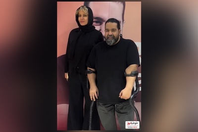 ویدئو/ منفجر شدن سالن کنسرت رضا صادقی لحظه معرفی شراره رخام/ چه استایل شیکی زده نفیسه روشن