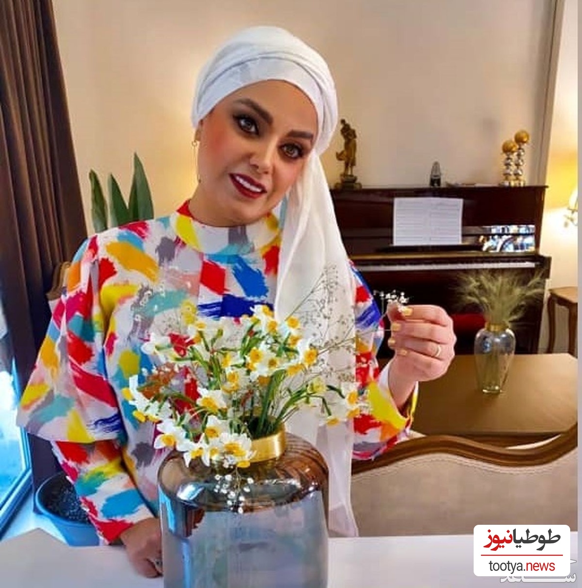 صبا راد به دیدار آتاتورک رفت +عکس