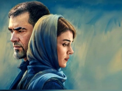 شهاب حسینی و چهره معصوم لاله مرزبان در پشت صحنه سریال آبان+ عکس