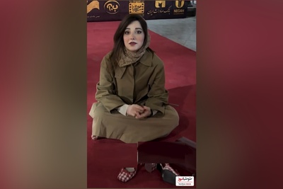 روشنک گرامی : بلد نبودم پاشنه بلند بپوشم😂