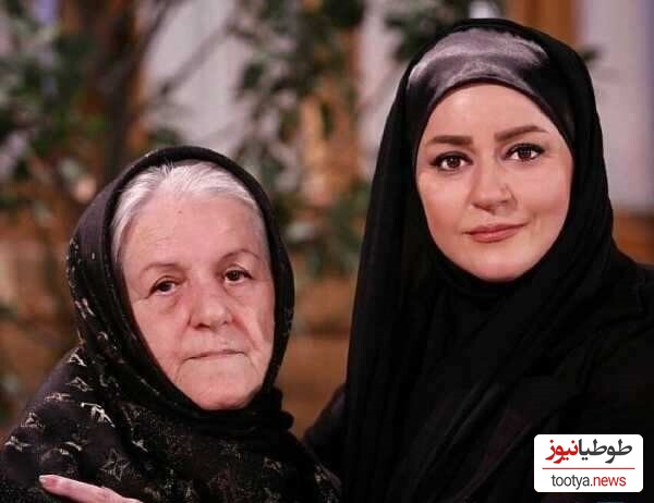نعیمه نظامدوست و مادرش