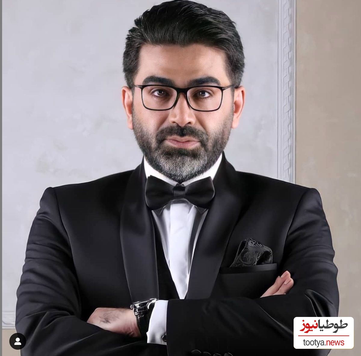 نگاه خشن و جدی فرزاد حسنی دلهارو آب میکنه!