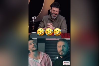 خنده های از ته دل مجید واشقانی و سید جواد هاشمی: فیک بود😂