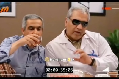 ثانیه به ثانیه پشت صحنه «درحاشیه» با مهران غفوریان و مهران مدیری خنده به لبت میاره/ مگه میشه این سکانس رو دید و جلوی خنده رو نگه داشت؟