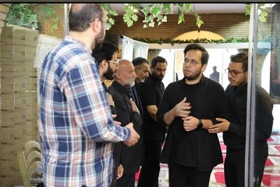 مراسم تشییع  همسر کم سن و سال و پسر حامد سلطانی/ روحشان شاد و یادشان گرامی
