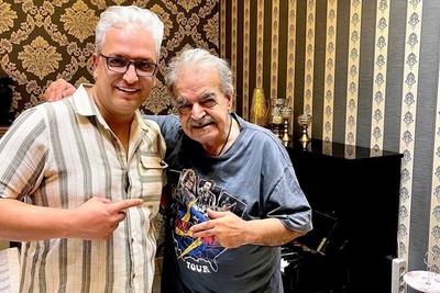 نگاهی به خانه شیک و مدرن حمید لولایی ؛ چقدر ترکیب رنگ خونشون آرامش‌بخشه+ ویدئو