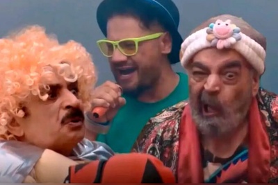 یادی کنیم از پربازدیدترین و خفن‌ترین سکانس برنامه "جوکر 2" / حمید لولایی و آقا رشید که با ترانه تولدت مبارک حسابی ترکوندن😂