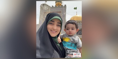 فیلم/ سلام احساسی و بغض آلود ستاره سادات قطبی ازقبرستان بقیع