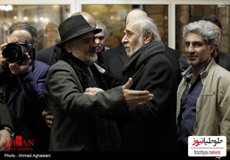 مراسم ختم پدر اکبر عبدی