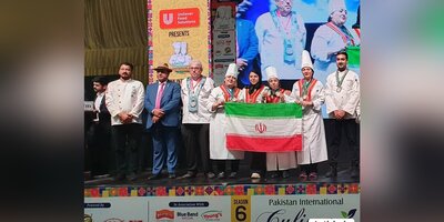 درخشش تیم آشپزی ایران در مسابقات بین المللی آشپزی در پاکستان