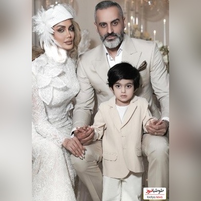 ویدئو/ نگاهی به دکوراسیون شیک منزل علیرام نورایی و همسر هنرمندش صبا تاجیک/ رخ نمایی مبلمان کلاسیک و  لوسترهای اعیانی تا کمد پر از لباس و کفش