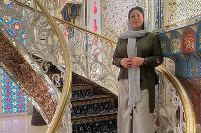 نگاهی به چیدمان منزل گیتی قاسمی قبل از تخریب در اثر حملات دشمن/ رونمایی از محل سکونت جدید هنرمند کشورمان که خانه امن اوست+فیلم