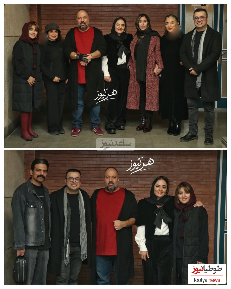 علی اوجی و نرگس محمدی، مونا کرمی، سپند و کمند امیرسلیمانی