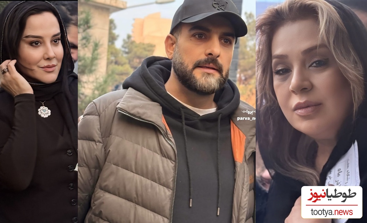 نگاهی به تیپ و استایل نسرین مقانلو، آشا محرابی، حامد کمیلی، شیوا مکینیان، مازیار لرستانی، رضا ناجی و سایر هنرمندانی که در مراسم ختم هادی مرزبان حضور داشتند+ فیلم و عکس