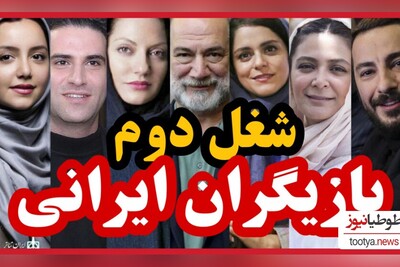 (ویدیو) شغل دوم و پردرامد بازیگران مشهور ایرانی که باورتان نمیشود!/ از طلا فروشی شاهرخ استخری تا مهندس ناظری نیما شاهرخ شاهی/ کدومشو میدونستین؟!