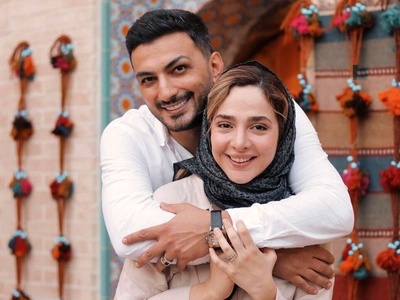 لباس عروس پر زرق و برق المیرا دهقانی سوژه شد؛ انتشار عکس‌هایی که بوی ازدواج می‌دهند یا تبلیغات؟