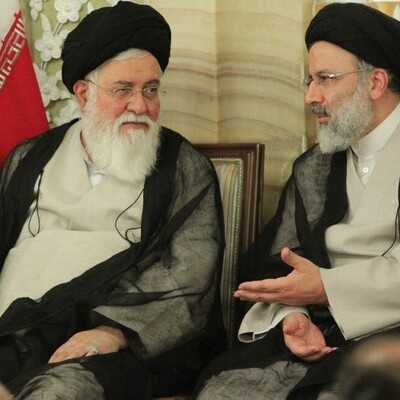 فیلم: بغض سنگین آیت‌الله علم‌الهدی در سوگ داماد شهیدش سید ابراهیم رئیسی: همین یک هفته‌ی پیش همدیگر را دیدیم...