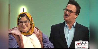 (فیلم)درخشش حامد آهنگی و ژاله صامتی در پشت‌صحنه خنده‌دار آخرین قسمت قهوه پدری/ فداش بشم منه😂