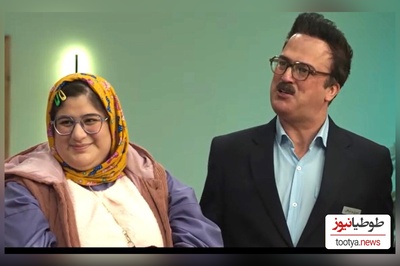 (فیلم)درخشش حامد آهنگی و ژاله صامتی در پشت‌صحنه خنده‌دار آخرین قسمت قهوه پدری/ فداش بشم منه😂
