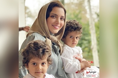 (ویدیو) نگاهی به جشن تولد شاهانه 6 سالگی آوینا و آنیتا، دوقلوهای دوست داشتی بهنوش طباطبایی در سریال «سووشون»/ درست مثل سیبی که از وسط نصف شده