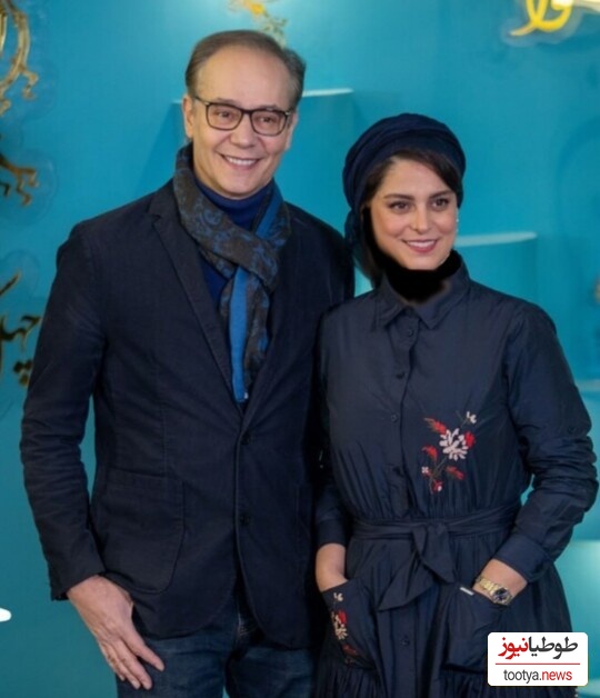 غزل شاکری و همسرش