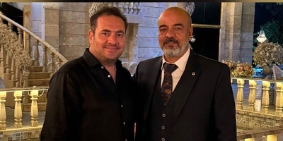 حضور دسته جمعی بازیگران ایرانی در عروسی مختلط دختر سعید آقاخانی به صرف شام و شیرینی/ امیر جعفری، جواد عزتی، سیروس میمنت، محسن تنابنده و...