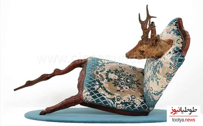 عجیب‌ترین مبل‌هایی که تا حالا ندیده‌اید؛ شما جرأت دارید روی این هندوانه بنشینید؟