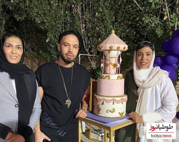 کیک تولد سهیلا منصوریان