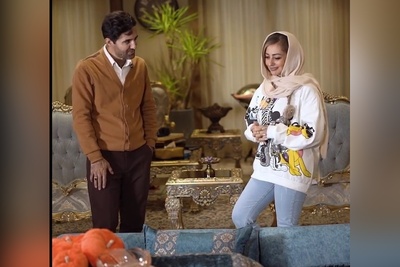 ویدئو/آماده شدن برای شب یلدا ی نفیسه روشن، همراه با حال و هوای نوستالژی کُرسی ایرانی با یاد خاطرات خونه مادربزرگ