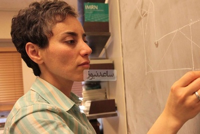 خلاقیت تحسین‌برانگیز و ستودنی هنرمند ایرانی در نقاشی «پروفسور مریم میرزاخانی» با استفاده از فرمول‌های ریاضی حماسه آفرید/هنر نزد ایرانیان است و بس