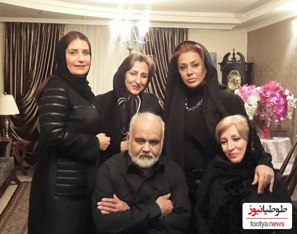 مراسم ختم پدر اکبر عبدی