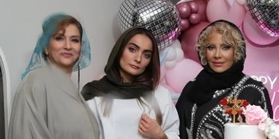 بازیگران مشهوری که در جشن تولد مجلل شراره رخام حضور داشتند/ مازیار لرستانی، سارا منجزی پور، شیوا خسرو مهر، نفیسه روشن، حسام نواب صفوی، علیرضا خمسه و...