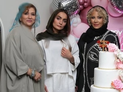 بازیگران مشهوری که در جشن تولد مجلل شراره رخام حضور داشتند/ مازیار لرستانی، سارا منجزی پور، شیوا خسرو مهر، نفیسه روشن، حسام نواب صفوی، علیرضا خمسه و...