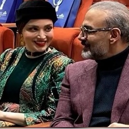 بگو بخند مشکوک بهنوش طباطبایی و علیرضا قربانی در جشن حافظ و گمانه‌زنی‌هایی درباره رابطه احساسی دو هنرمند کشورمان/ خبری شده به ما نمیگید؟😂