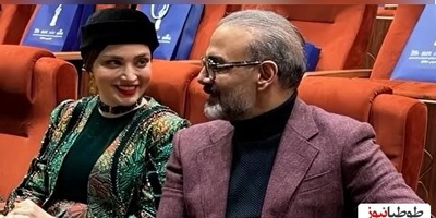 بگو بخند مشکوک بهنوش طباطبایی و علیرضا قربانی در جشن حافظ و گمانه‌زنی‌هایی درباره رابطه احساسی دو هنرمند کشورمان/ خبری شده به ما نمیگید؟😂