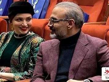 بگو بخند مشکوک بهنوش طباطبایی و علیرضا قربانی در جشن حافظ و گمانه‌زنی‌هایی درباره رابطه احساسی دو هنرمند کشورمان/ خبری شده به ما نمیگید؟😂