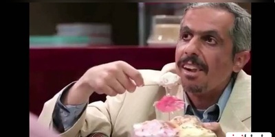 نگاهی به پشت صحنه خنده‌دار بستنی خوردن جواد رضویان، کنگر زهتاب که با دیدنش از خنده روده‌بُر میشین🤣+فیلم