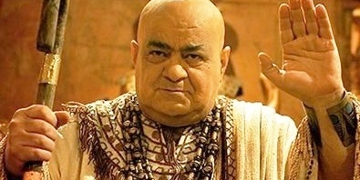 عباس امیری مقدم بازیگر نقش«آنخ ماهو» در سریال یوسف پیامبر دم آخری تغییر چهره داد